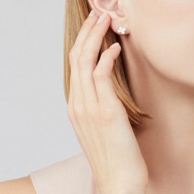 ZESTAW TRÈFLE CLARA | BIAŁY - ZŁOTO