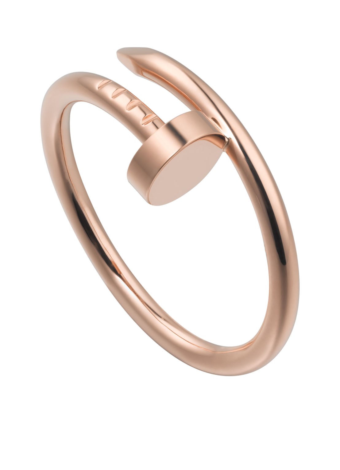 PIERŚCIONEK GWOŹDŹ | RÓŻOWE ZŁOTO